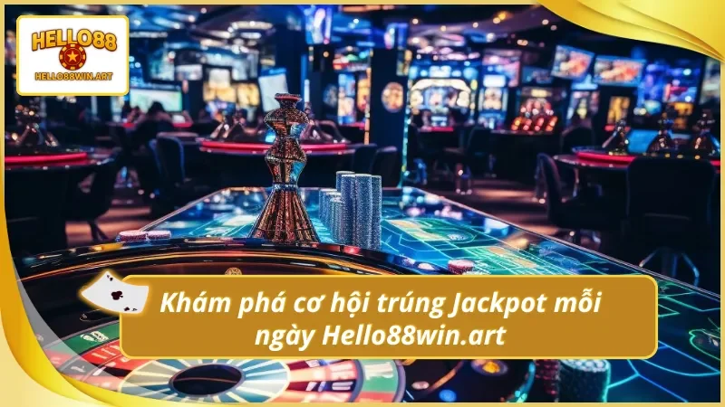 Cơ hội trúng Jackpot cực đã cùng Helllo88win.art