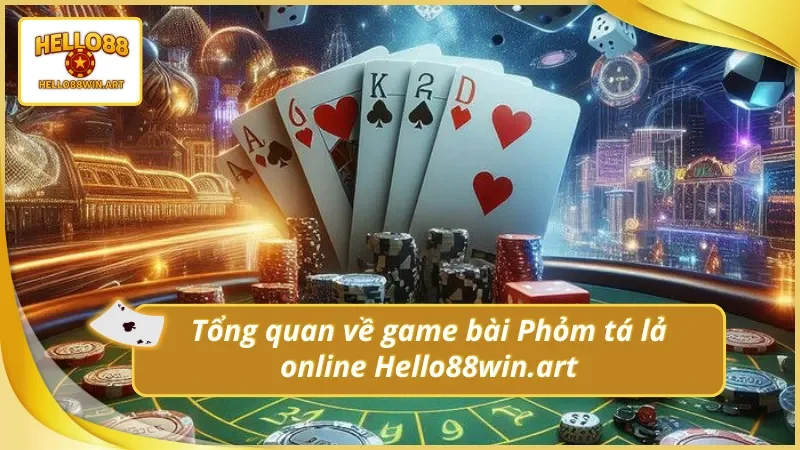 Khám phá game bài Phỏm tá lả online Hello88